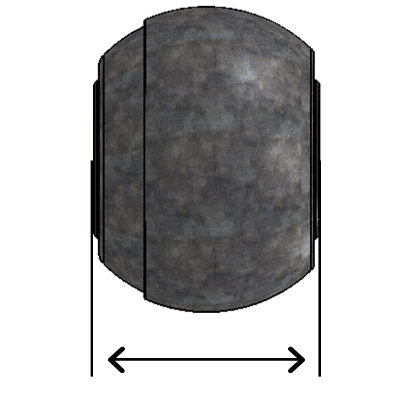 Drawing Showing a Bearing Measurement