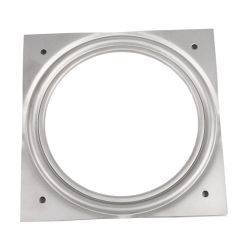 Steel Square Lazy Susan Turntable Bearing, 22 Gauge  - 6"
