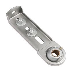 Stamped Steel Bearing Ball Sintered Bronze Bushing 3 Bolt Hanger Bearing, 13 Gauge -  3/4"