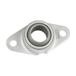 Sintered Iron 2 Bolt Flange Bearing with Ring
