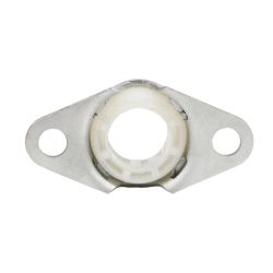 Molded Nylon 2 Bolt Flange Bearing 16 Gauge  -   1/2 "