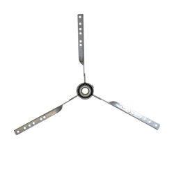 Steel Spider Blower Bearing Bracket with Bearing