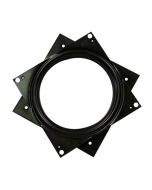 Steel Square Lazy Susan Turntable Bearing, 22 Gauge  - 6"