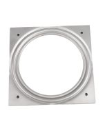 Steel Square Lazy Susan Turntable Bearing, 22 Gauge  - 6"