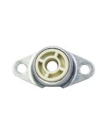 Molded Nylon 2 Bolt Flange Bearing